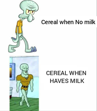 Is it milk or melk? - meme