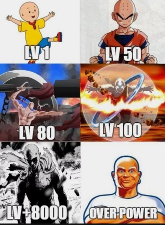 over power of cleaning - meme