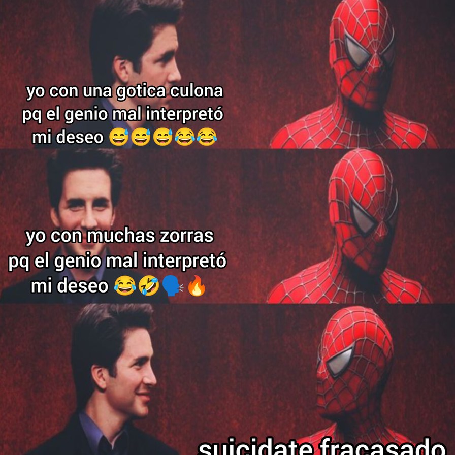ya cansan w el problema no es que un meme esté quemado, sino que además hagan chistes/memes cada vez más rancios y forzados