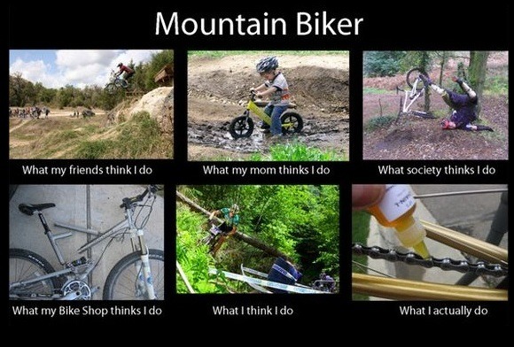 Mountain Biker - meme