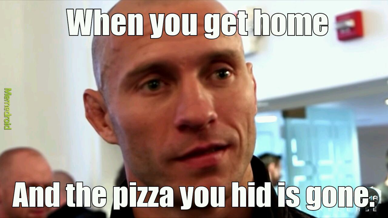 6th comment gets kicked by Cerrone. - meme