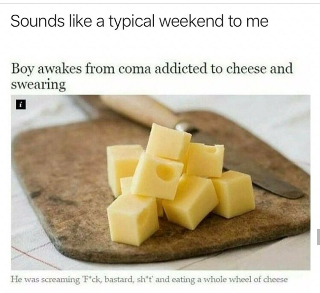 Bring som cheese madafaka - meme