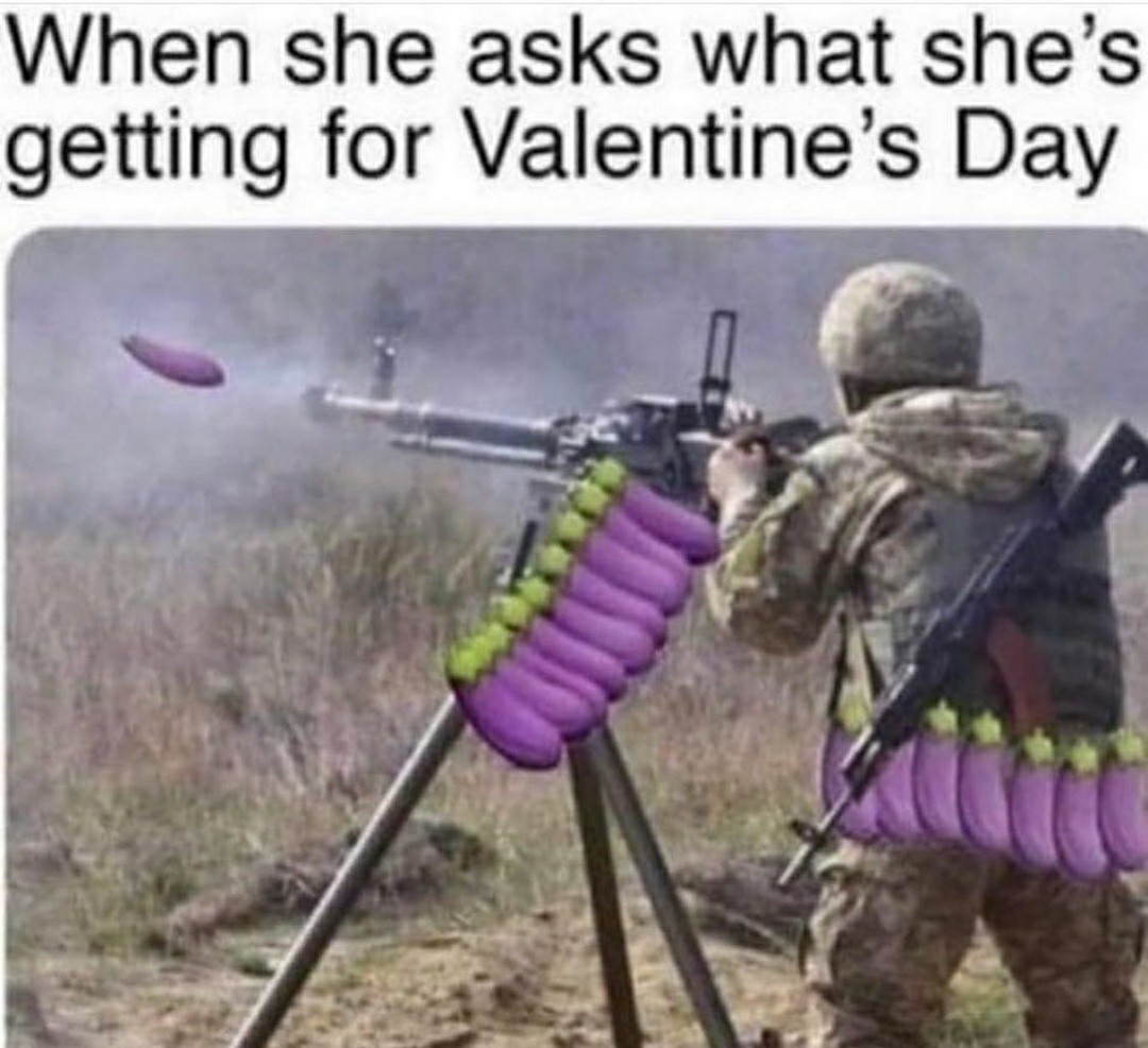 Valentine's Day is on the way boys - meme