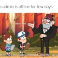 When admin is offline for few days