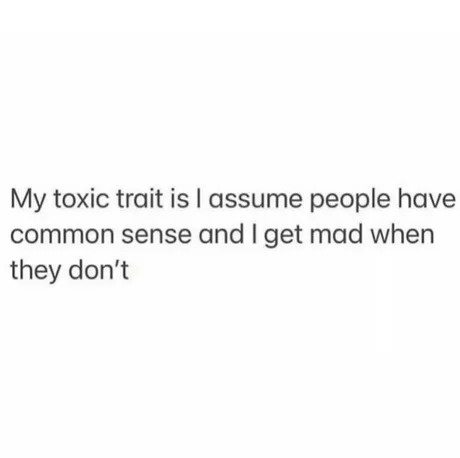 Common sense - meme