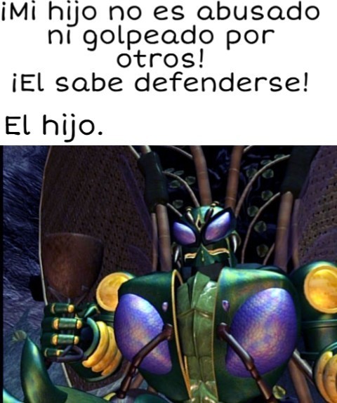 Si no entendiste, a este personaje casi siempre lo hacían pedazos en la serie - meme