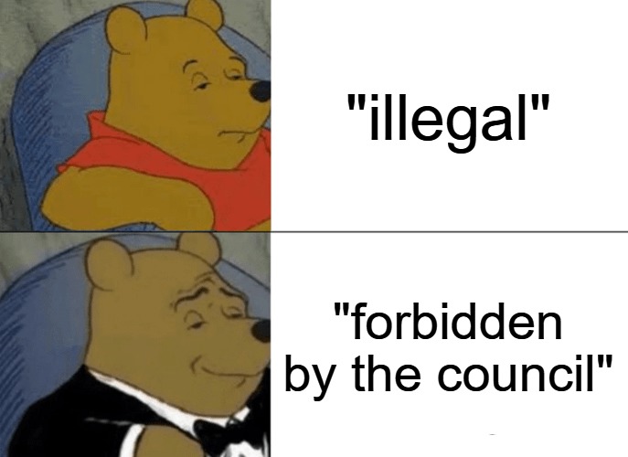Illegal meme