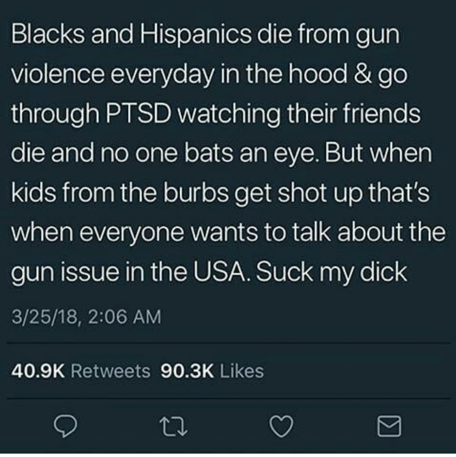 Illegal guns too cause drug wars to detroy the communities keep them crime ridden so no one invests to make jobs and uplift the school system so people can leave causing them to do the same thing making a cycle until they figure outthey can make their own - meme