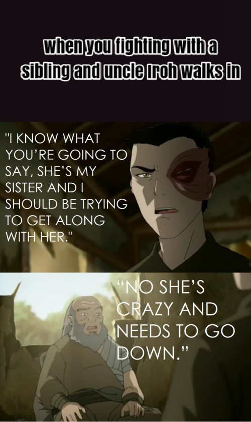 Azula is mentally unstable though, no lie. - meme