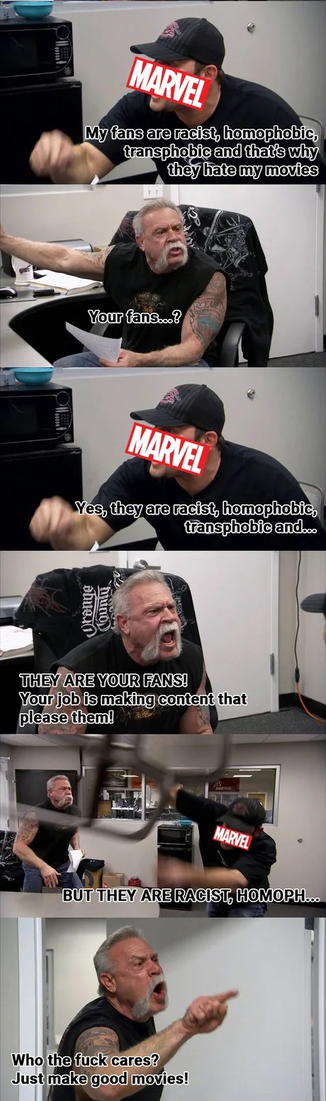 Dumb Marvel - meme