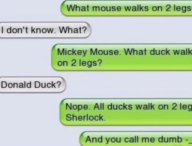 All ducks walk on 2 legs. Welcome to the trap - meme