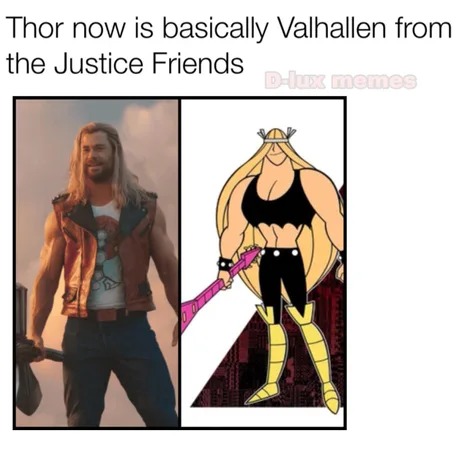 Thor's outfit - meme