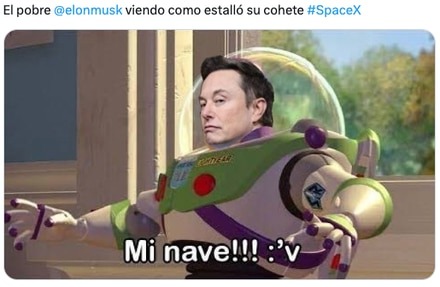 Meme del Starship de SpaceX