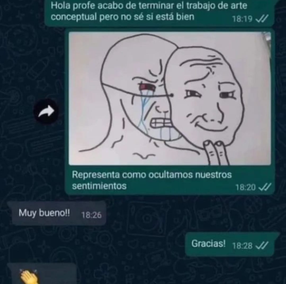 Lo veo como un auténtico exito - meme