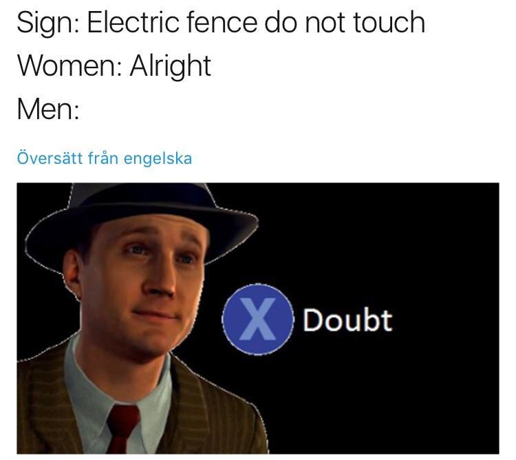 Touch it, just to see - meme