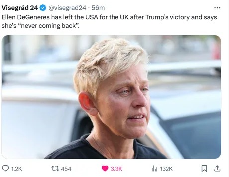Ellen DeGeneres meme news