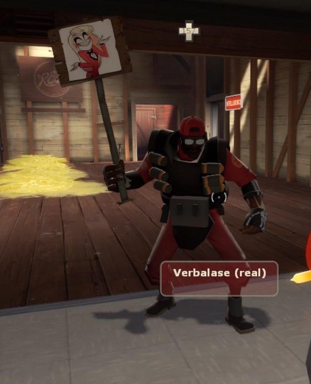 Estaba yo el otro día jugando al TF2 cuando de repente me encontré con el sujeto de los 50k dólares tan tranquilo y de chill sin saber que le voy darle un crítico :yaoming: - meme