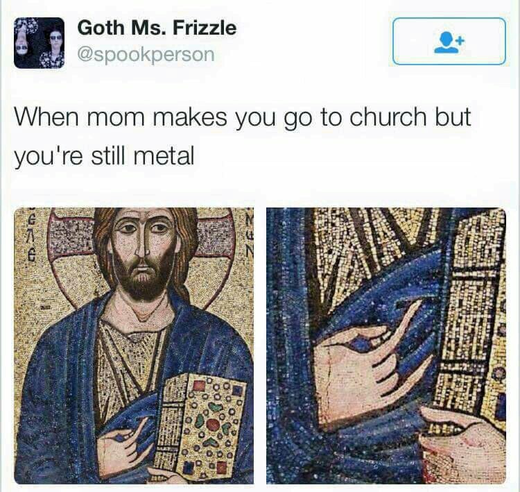 Death to all but metal - meme