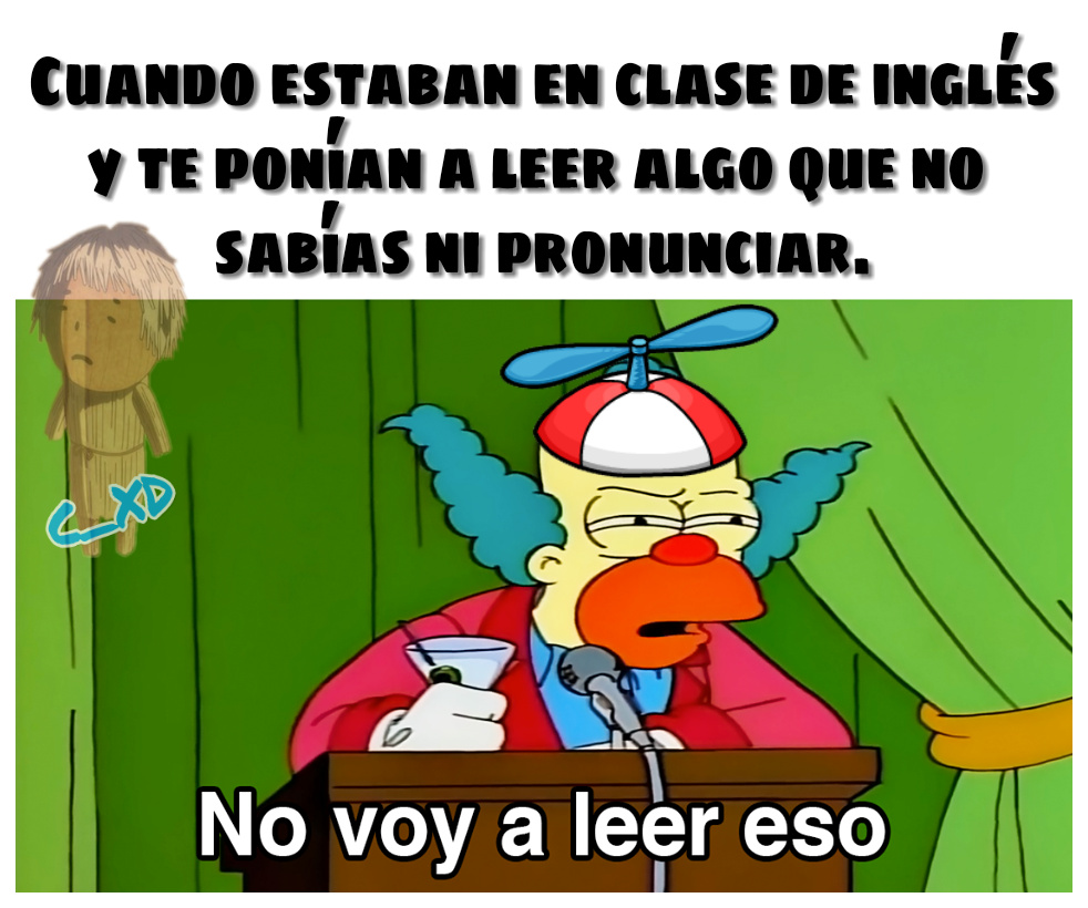 Inglés. - meme