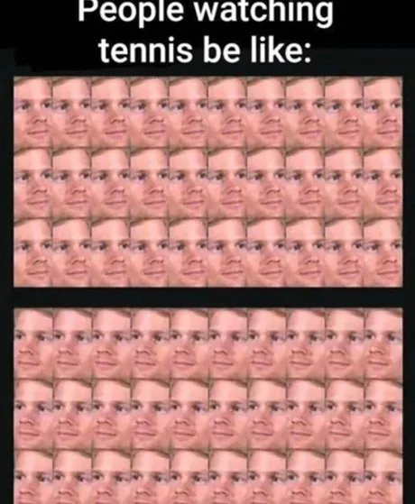 Les gens au tennis