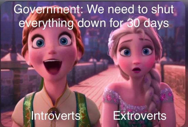 Whe need to shut everything down for 30 days - meme