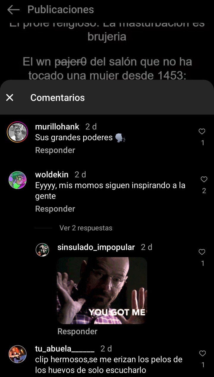 Me encontré a Woldekin en Instagram cuando estaba viendo memes wtffff