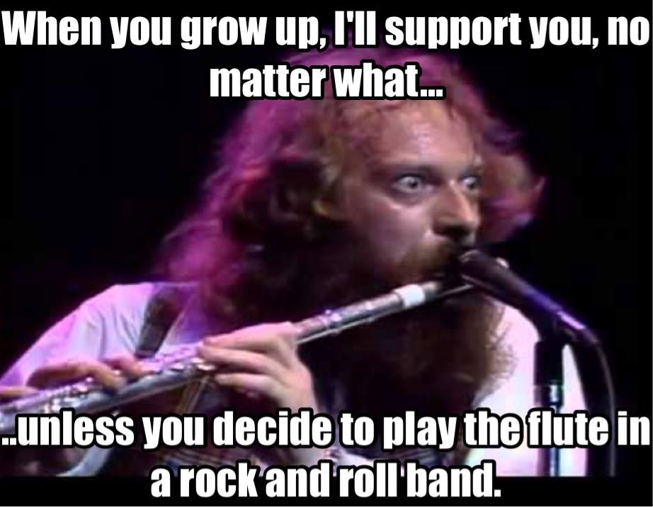 Flute Rock Meme By Jimfallope Memedroid