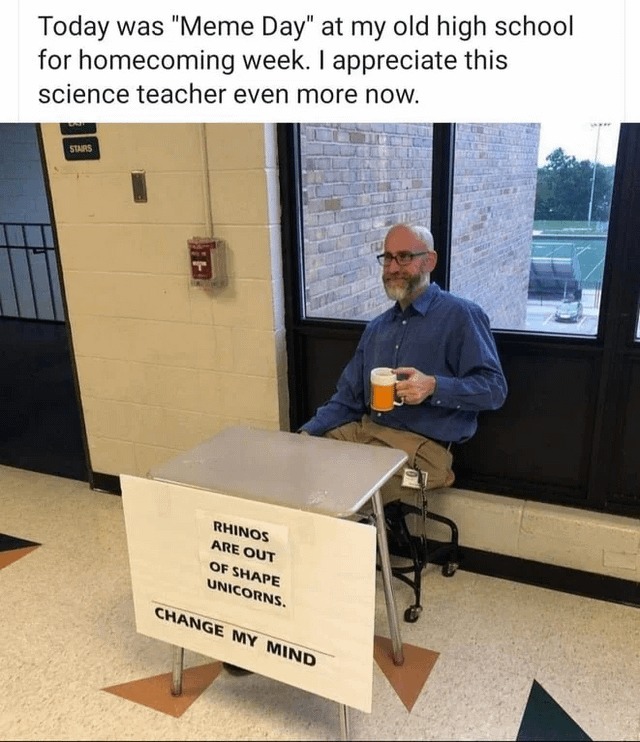 Wholesome meme day with this teacher