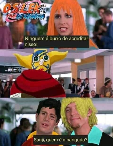 Enfim, o Luffy - meme