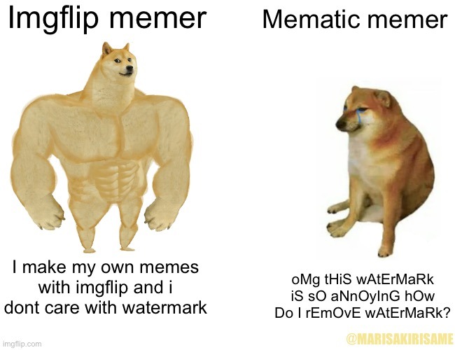 I respect mematic memer