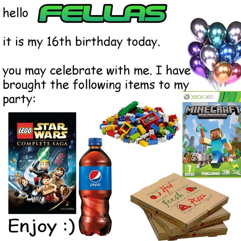 Go back in time five years, this your birthday meme