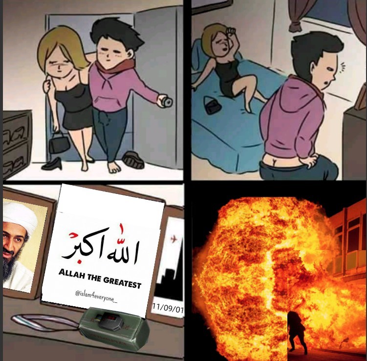 Allahu Akbar - meme.
