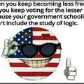 But the government said we are free