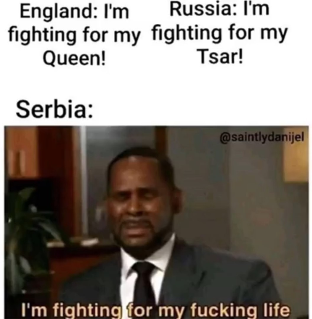 Serbia stronk - meme