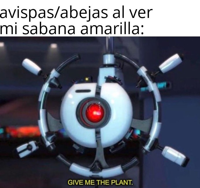 Dame la plantaaaa - meme