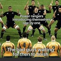All Blacks rugby ritual