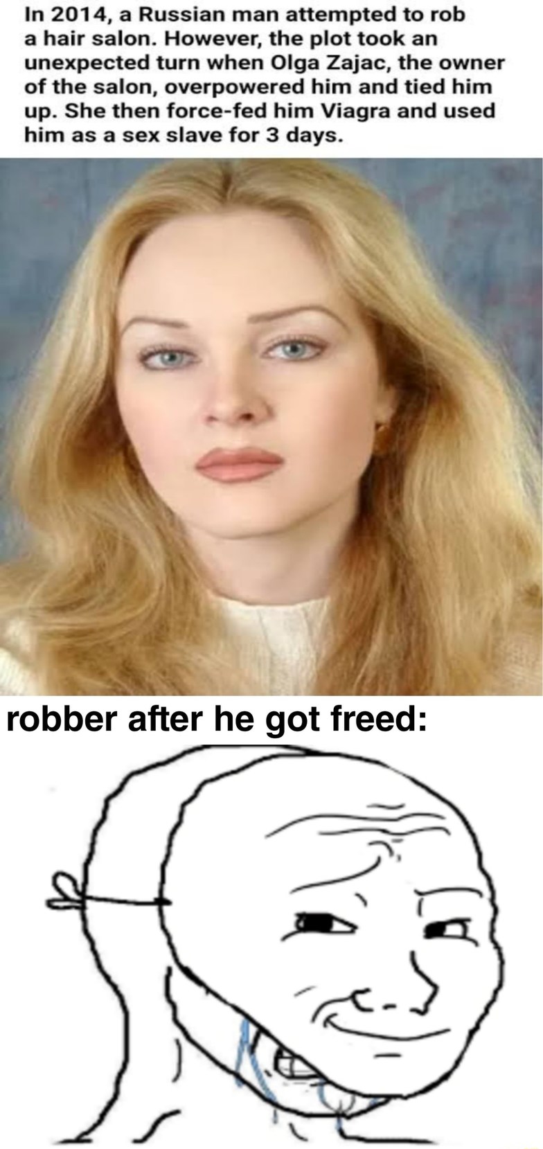 Robber - meme