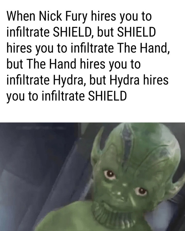 Spyception: you infiltrate them, they infiltrate you - meme