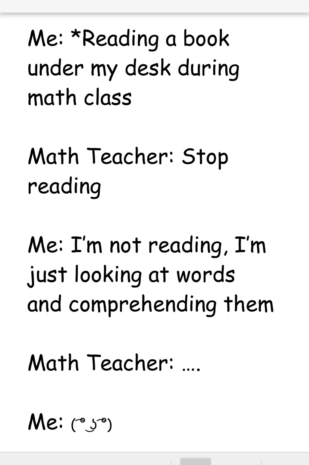 Math Teacher Gets Rekt - meme