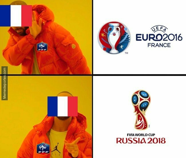 Perdieron la Eurocopa en su país - meme