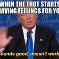 Just saying what thots are known for