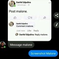 Shit post Malone