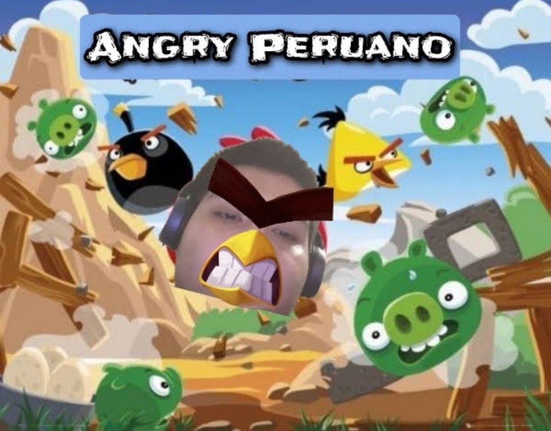 Angry Peruano (La cara es de un Lolcow de YT) - meme