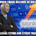 Illegal stonk