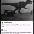 Last T Rex seen alive