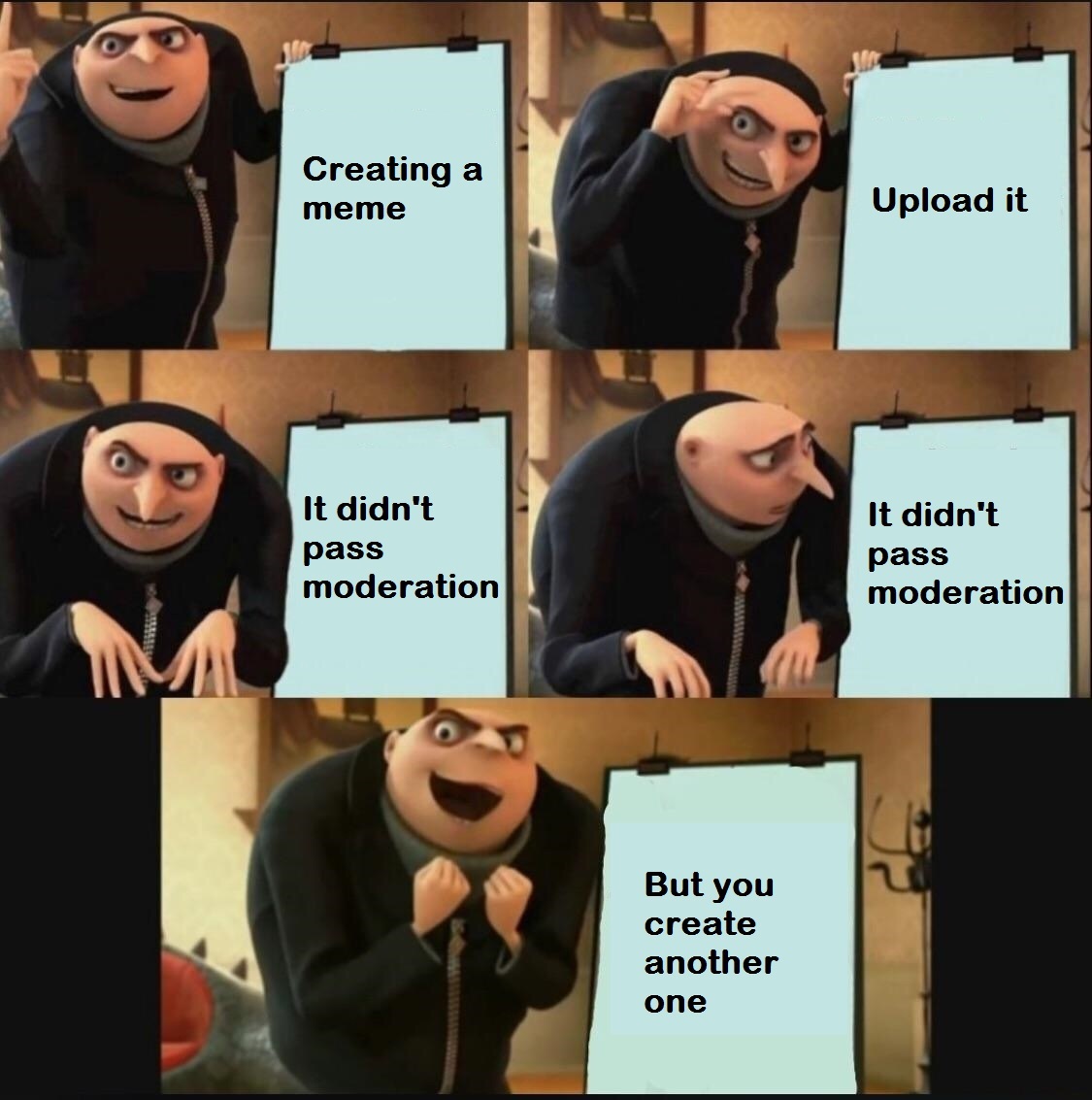 Image tagged in memes,gru's plan,gru gun - Imgflip