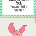 Piglet has the feels