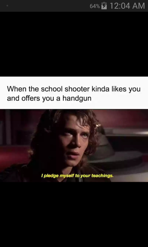 When The Shooter - meme