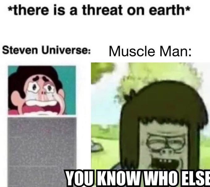 Regular show is un-ironically good - meme