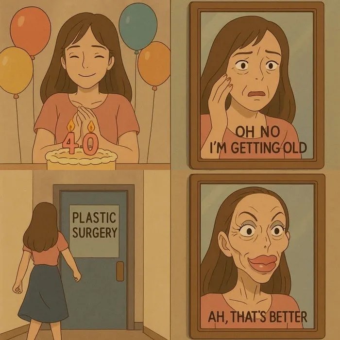 No I'm not gonna draw it or use rage comic clips. The AI did a good job so I'm gonna post it. - meme